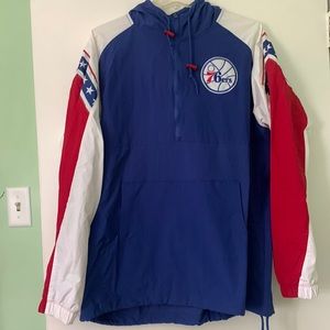 Philadelphia 76ers windbreaker jacket